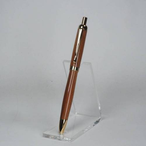 Click Ballpoint Pen in Plum Wood
