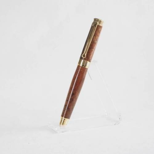 Fountain Pen with Lacewood Plane Burr body