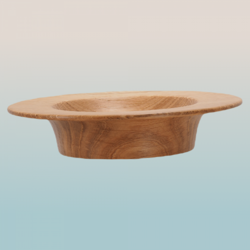 Wooden Oak Bowl
